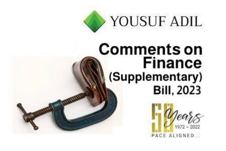 Comments on Finance (Supplementary) Bill, 2023