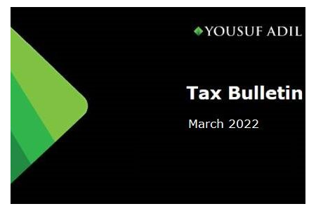 Tax Bulletin – March 2022