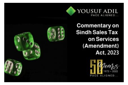 Commentary on Sindh Sales Tax on Services (Amendment) Act, 2023